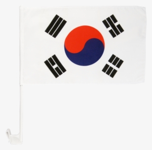 South Korea Car Flag - Small South Korea Flag - 12x18"