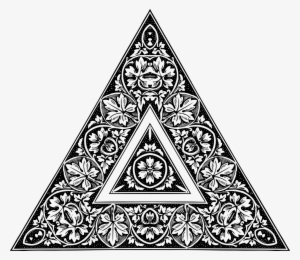 Black And White Triangle Visual Arts Drawing - Black And White Abstract Designs