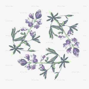 Lupine Triangle On White Small Print Wallpaper - Perforate St John's Wort