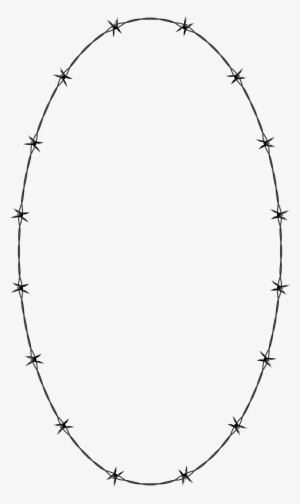 This Free Icons Png Design Of Barbed Wire Ellipse Frame