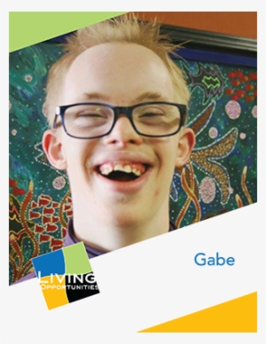My Name Is Gabe And I Enjoy Working In My Community - Lebende Gelegenheits-logo-produkte Postkarte