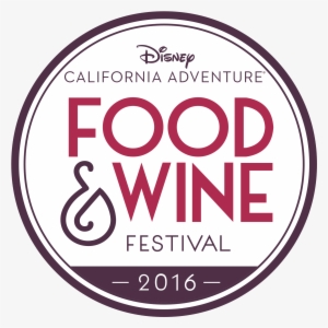 Disney California Adventure Logo Png - Epcot Food And Wine Festival 2015