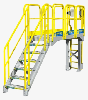 Industrial Catwalk Stair Configuration - Catwalk Stair