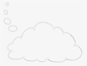 Idea Cloud - Line Art