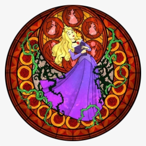 So Far, Three Disney Princesses Have Been Confirmed - Stained Glass Window Kingdom Hearts