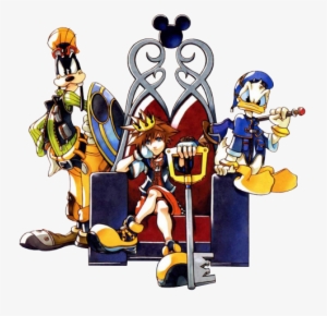 Throne - Kingdom Hearts Sora Artwork