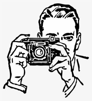Man With A Camera Icons Png - Camera Clip Art
