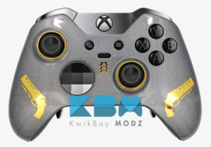 Destiny Hunter Elite Controller - Chrome Silver Edition Xbox One Elite Controller