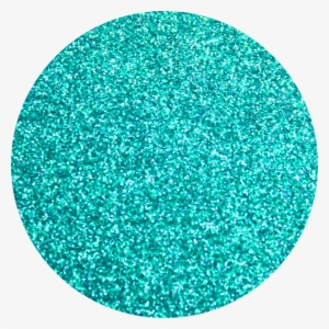Turquoise Glitter Circle Png