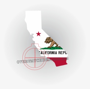 Indiana State Flag Sticker Overwatch Designs - California Republic Bear State Flag Poster 12x18