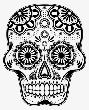 Day Of The Dead Skull Png