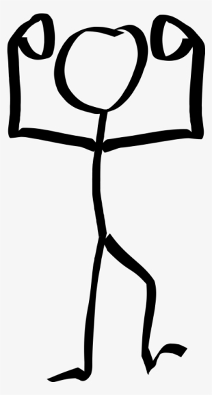 Stickyman Hands Up Png Images