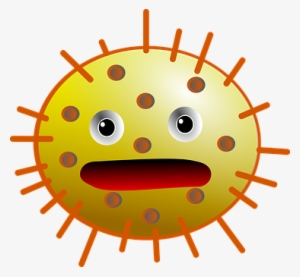 Bacteria Coccus Virus Illness Bacterium In - Bacteria Clipart Png