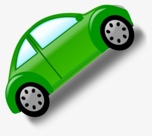 Green Car Clip Art At Clker - Green Car Cartoon Png