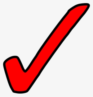 Download - Red Check Mark Transparent