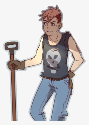 Finally Drew A Real™ Picture Of My Farmer In Stardew - Cartoon