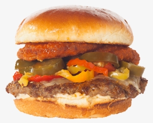 Cajun Spice - Burger With Banana Peppers