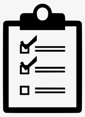 Checklist Todo Comments - Check List Png Icon