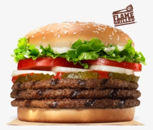 Our Triple Whopper® Sandwich Is Stacked With Three - Triple Whopper