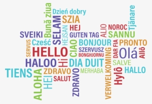 Picture Of Hello In Foreign Languages - Linguas Mais Faladas
