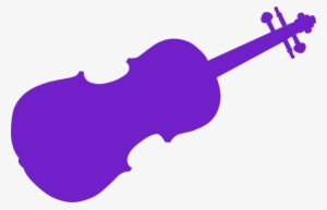 Purple Violin Clip Art - Violin Clip Art