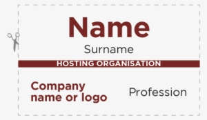 Name Badge Template Bni Badge Layout For Free Over - Badge