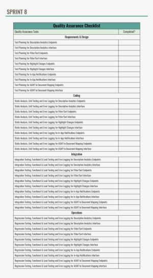 Sprint8 Qa Checklist - Neoaxis Engine