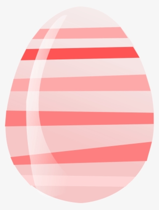 Neon Pink Easter Egg - Pink Easter Egg Clipart