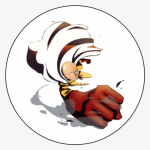 Button One Punch Man- Mod 03 - One Punch Man Logo Png
