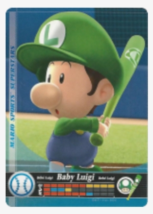 Sports Baby Luigi - Mario Sports Super Stars Amiibo Card Pack
