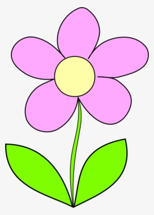 Cartoon Flower With Transparent Background