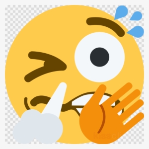 Discord Smirk Emoji Clipart Emoji Emoticon Discord - Facebook Smiley Emoji Png