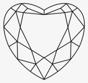 Heart Shaped Diamonds - Heart Shape Diamond Png