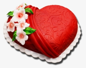 Heart Birthday Cake Png
