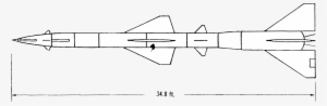 Sa 2 Guideline Mod I, Ii Surface To Air Missile - Monochrome