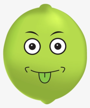 Lime Emoji-18 - Face