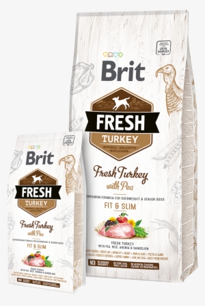 Brit Fresh Turkey With Pea Adult Fit & Slim - Brit Animals Chinchila Complete 300g