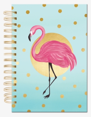 Flamingo Spiral Bound Journal