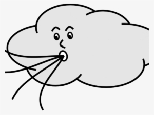 Blowing Wind Free For - Wind Clip Art Transparent