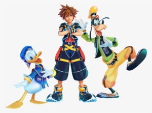 As We Know From The Recent “a Fragmentary Passage” - Sora Donald Goofy Kingdom Hearts 3