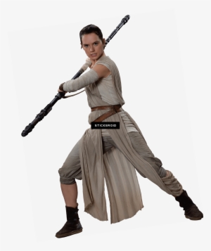 Luke Skywalker Lightsaber - Deluxe Rey Ladies Fancy Dress Star Wars