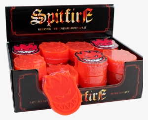 Spitfire Embers Mini Wax Case Red - Spitfire Embers Mini Wax