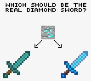 Which Should Be The Real Diamond Sword - Animate It Minecraft Props