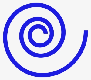 Blue Spiral Png