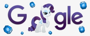 Rarity Google Logo 2016 [install Guide] By Xxmaxterxx - My Little Pony Magnets For Fridge Lockers Magnet Boards