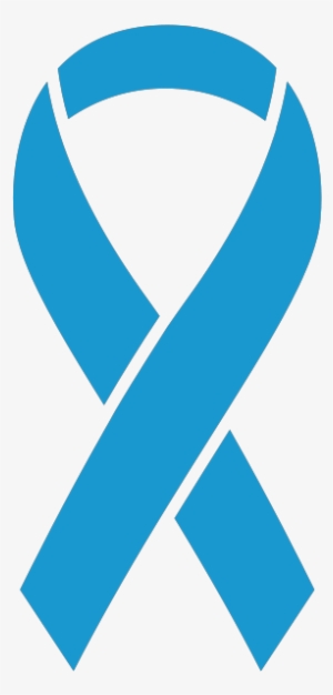Ribbon Sticker Icon Light Blue2 - Post Traumatic Stress Disorder Symbol