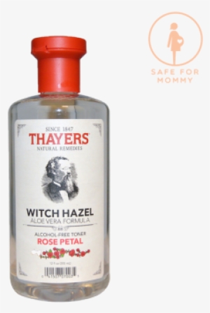 Thayers Witch Hazel, Aloe Vera Formula, Alcohol-free - Thayers Rose Petal Witch Hazel With Aloe Vera - 12