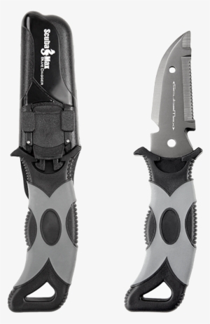 Scuba Max Blue Dagger Titanium Coated Bcd Knife - Scuba Diving