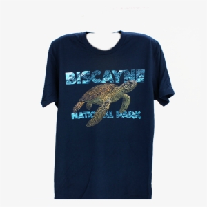 T-shirt Biscayne Turtle Lg - Kemp's Ridley Sea Turtle