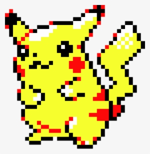 Pixel Pikachu - Pikachu Pokemon Red And Blue